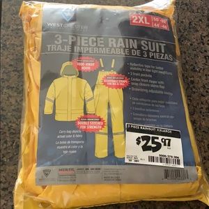 West Chester 3-piece rain suit